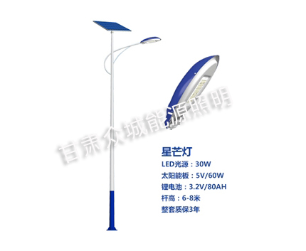 策勒爆款太阳能路灯
