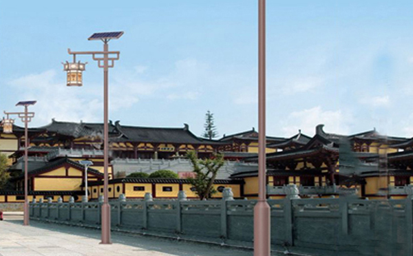 抗风型策勒太阳能路灯：保障稳定照明不受风害